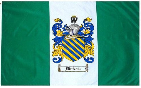 Dinicola family crest coat of arms flag