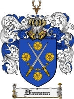 Dinnean coat of arms family crest download