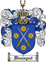 Dinneynd coat of arms family crest download