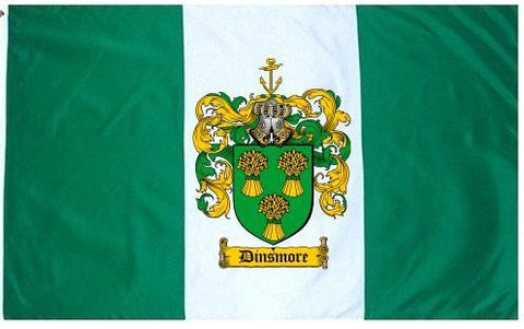 Dinsmore family crest coat of arms flag