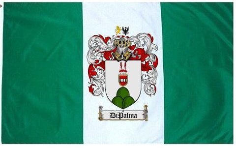 Dipalma family crest coat of arms flag
