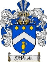 Dipaola coat of arms family crest download