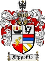 Dippolito coat of arms family crest download