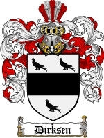Dirksen coat of arms family crest download