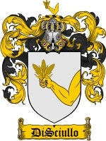 Disciullo coat of arms family crest download