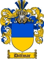 Dittmar coat of arms family crest download