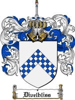 Divelbliss coat of arms family crest download