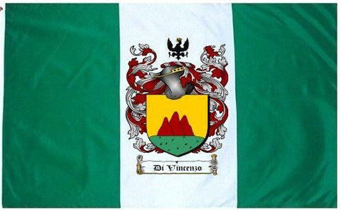 Divincenzo family crest coat of arms flag
