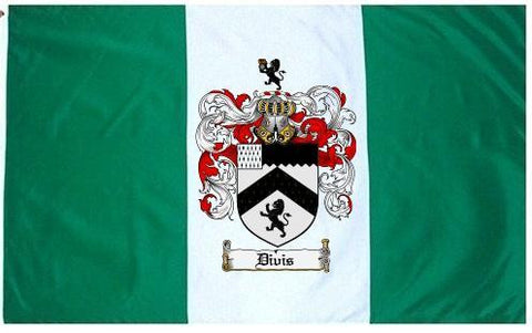 Divis family crest coat of arms flag