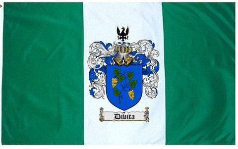 Divita family crest coat of arms flag