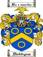 Dobbyns coat of arms family crest download
