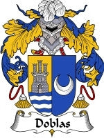 Doblas coat of arms family crest download