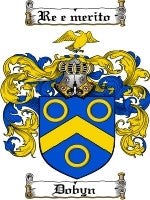 Dobyn coat of arms family crest download