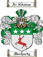 Docharty coat of arms family crest download