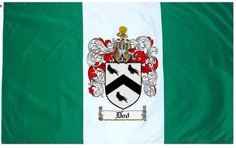 Dod family crest coat of arms flag