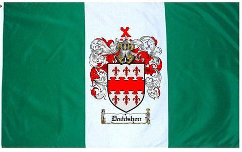Doddshon family crest coat of arms flag