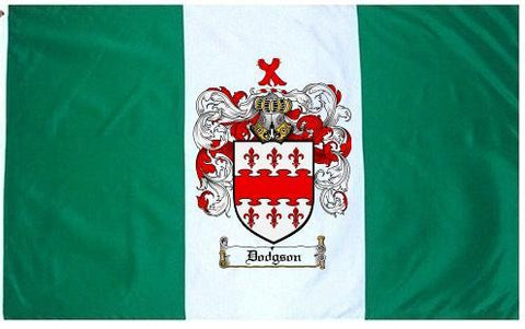 Dodgson family crest coat of arms flag