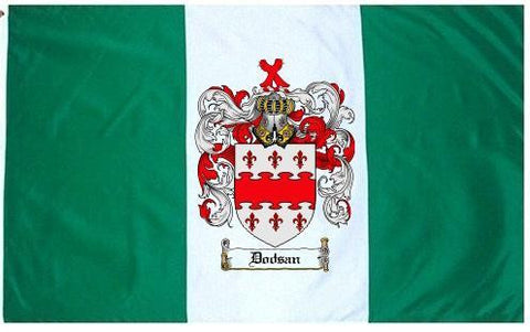 Dodsan family crest coat of arms flag