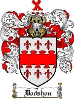 Dodshon coat of arms family crest download