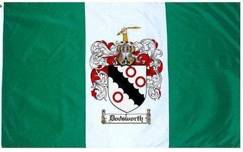 Dodsworth family crest coat of arms flag
