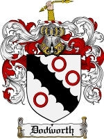 Dodworth coat of arms family crest download