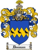 Doeman coat of arms family crest download