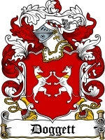 Dogget coat of arms family crest download