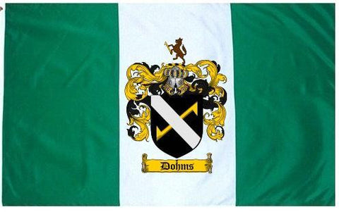 Dohms family crest coat of arms flag