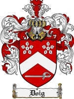 Doig coat of arms family crest download