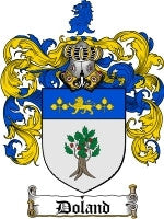 Doland coat of arms family crest download