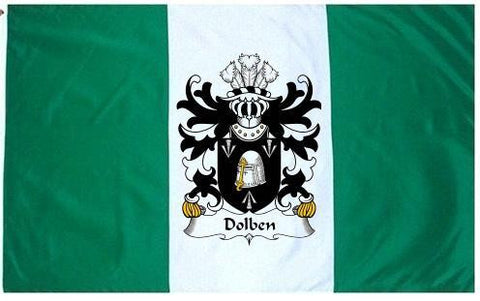 Dolben family crest coat of arms flag