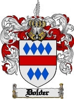 Dolder coat of arms family crest download