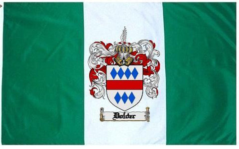 Dolder family crest coat of arms flag