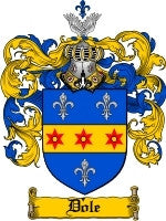 Dole coat of arms family crest download