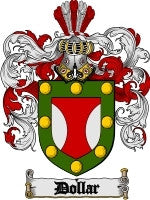 Dollar coat of arms family crest download