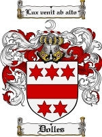 Dolles coat of arms family crest download