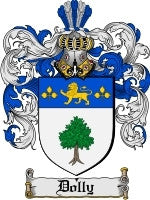 Dolly coat of arms family crest download