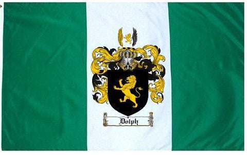 Dolph family crest coat of arms flag