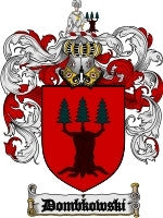 Dombkowski coat of arms family crest download