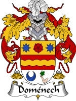 Domenech coat of arms family crest download