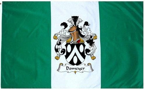 Domeyer family crest coat of arms flag