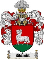 Domin coat of arms family crest download