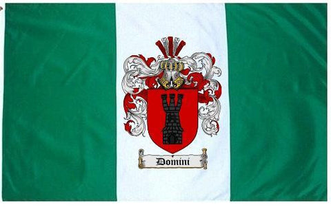 Domini family crest coat of arms flag