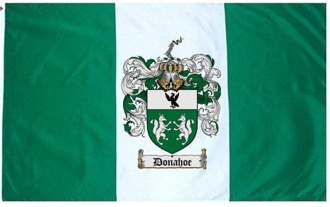 Donahoe family crest coat of arms flag