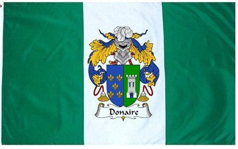 Donaire family crest coat of arms flag