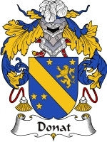 Donat coat of arms family crest download