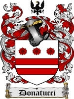 Donatucci coat of arms family crest download
