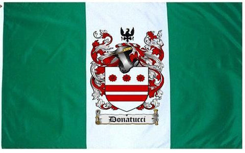 Donatucci family crest coat of arms flag