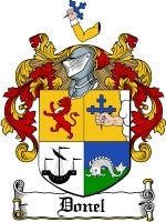 Donel coat of arms family crest download