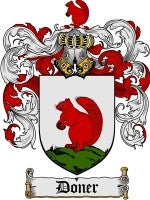 Doner coat of arms family crest download